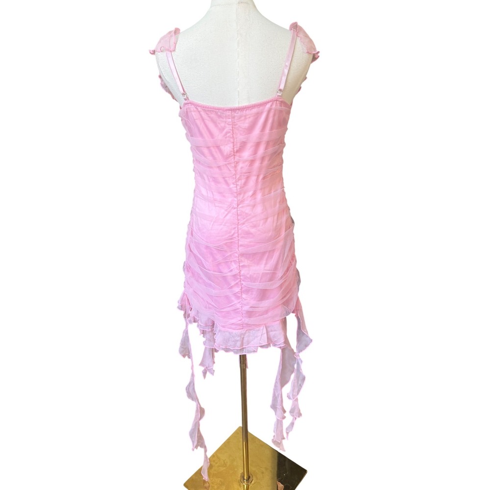 Dolls Kill Generation Kiss Fairy Grunge Dress Size M Ethereal Angel Coquette - Picture 9 of 14